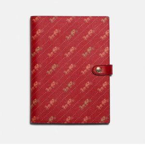 NWT Coach Leather Notebook